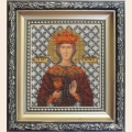 Набор для вышивания бисером ЧАРИВНА МИТЬ "Икона святой мученицы Варвары"